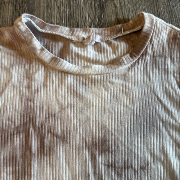 Garage Clothing Tie Dye Ribbed Crop Top XS - Picture 3 of 3